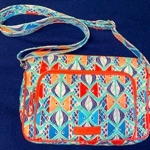 NWOT Vera Bradley Crossbody Purse Fishies!